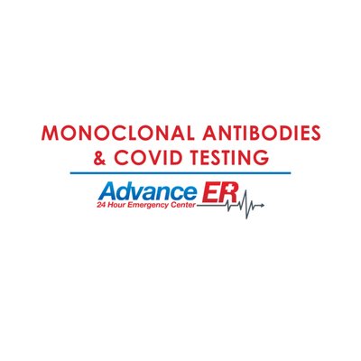 Monoclonal Antibodies & Covid Testing - Advance ER is one of the very few urgent care clinics in Dallas that offer monoclonal antibodies for patients who have a higher risk of contracting COVID-19. Beginning with a confidential COVID test, we can see if you are infected with the coronavirus and then advise how to care for yourself next, including quarantine requirements. We also have monoclonal antibodies available for preliminary and preventative treatments, such as the antibody medicine Paxlovid. Taking this medicine at the first signs of a COVID infection can dramatically reduce the infection’s duration and severity, possibly keeping you out of the hospital entirely. Find out if you are eligible for an antibody treatment today.