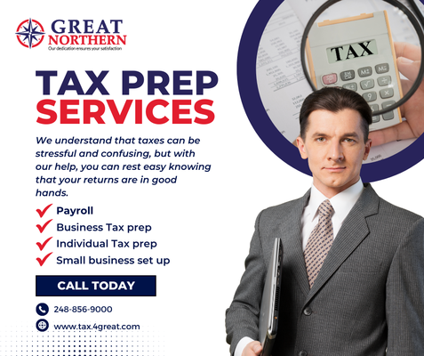 Services - Tax Professionals At your Service Schedule an Appointment Contact Us Name * Phone Email Date Time : Message * We offer a full range of services While giving you the individual attention that you need. We are located in Sterling Heights, Michigan servicing cl.. Services - Tax Professionals At your Service Schedule an Appointment Contact Us Name * Phone Email Date Time : Message * We offer a full range of services While giving you the individual attention that you need. We are located in Sterling Heights, Michigan servicing cl..