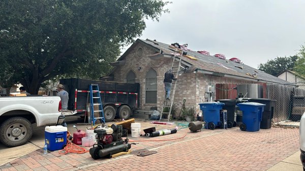 Residential Roof Replacement in McAllen, TX - We completed a comprehensive roof replacement project in McAllen, Texas, during May 2024. The roof was upgraded with durable materials to enhance longevity and protect the home from harsh weather. Our skilled team worked efficiently to remove the old roofing and install a new, weather-resistant system, ensuring top-quality results and customer satisfaction. Residential Roof Replacement in McAllen, TX - We completed a comprehensive roof replacement project in McAllen, Texas, during May 2024. The roof was upgraded with durable materials to enhance longevity and protect the home from harsh weather. Our skilled team worked efficiently to remove the old roofing and install a new, weather-resistant system, ensuring top-quality results and customer satisfaction.