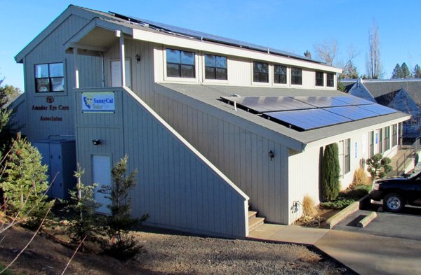 Small Business System for Medical Center - Medical centers are prime locations for solar arrays to reduce electric utility costs. Typically the large roof space can hold enough solar modules to eliminate the electricity usage charges. Small Business System for Medical Center - Medical centers are prime locations for solar arrays to reduce electric utility costs. Typically the large roof space can hold enough solar modules to eliminate the electricity usage charges.