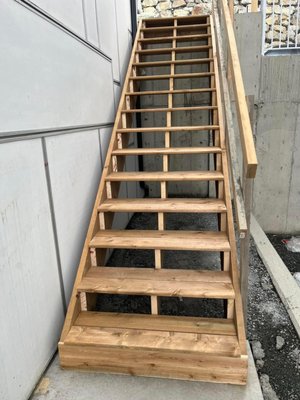 Deck and stair install - Deck falling apart or want to remodel your deck give us a call! Deck and stair install - Deck falling apart or want to remodel your deck give us a call!
