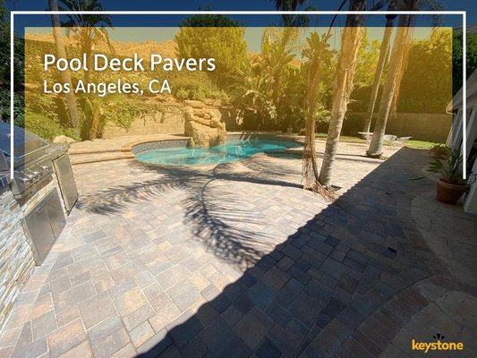 Pool Deck Pavers | Los Angeles, CA - Our pavers are available in a wide variety of colors, style and design options, ensuring we have the exact fit for your vision and to embellish your backyard.