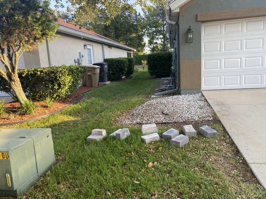 Retaining wall - This job please get it done in Ocala Retaining wall - This job please get it done in Ocala