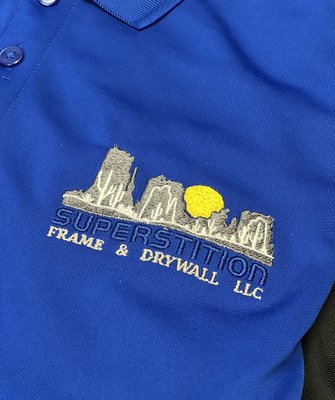 Get it all printed! - Sometimes your company may need a little of everything! Here we did custom embroidered hats and polos - as well as printed safety shirts, vests and jackets. Get it all printed! - Sometimes your company may need a little of everything! Here we did custom embroidered hats and polos - as well as printed safety shirts, vests and jackets.
