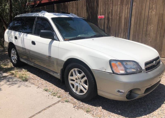 2001 Subaru Outback - This 2001 Subaru Outback has a 2.5L H4 engine, Automatic 4-Speed transmission, 228,200 miles, AWD, white exterior, beautiful beige interior and priced at $3500! What a steal! 2001 Subaru Outback - This 2001 Subaru Outback has a 2.5L H4 engine, Automatic 4-Speed transmission, 228,200 miles, AWD, white exterior, beautiful beige interior and priced at $3500! What a steal!