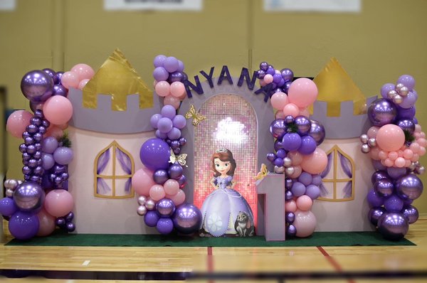 Sofia the first birthday backdrop - A royal celebration Sofia the first birthday backdrop - A royal celebration