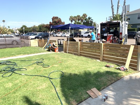 Fences - Here are a few recent fence projects from summer 2021. Fences - Here are a few recent fence projects from summer 2021.