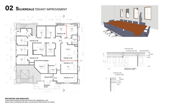 Commercial Tenant Improvement - New Tenant requested a refreshed layout and design for his business in an existing commercial building. Commercial Tenant Improvement - New Tenant requested a refreshed layout and design for his business in an existing commercial building.