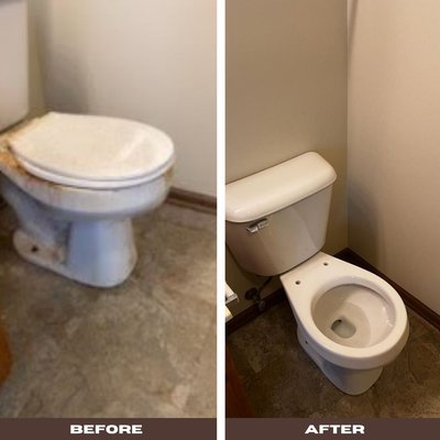 Before and After pictures from Elgin - The results after our service . We can make your home to shine .