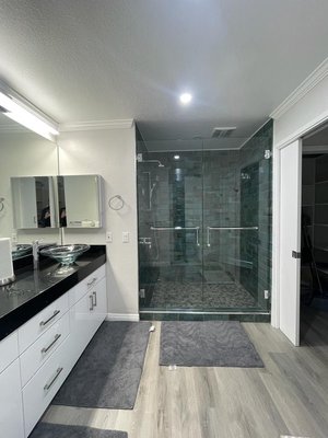 Full home remodling - Our customer was asking as to improve the way the house looks like, she had plans and permits and we provide the general work
