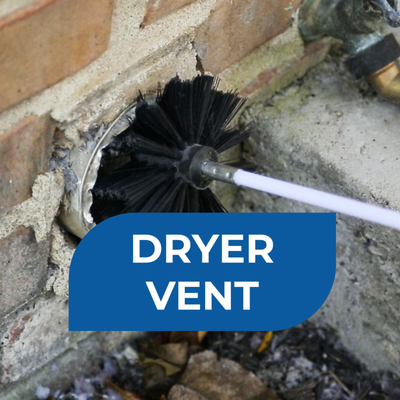 DRYER VENT CLEANING - DRYER VENT CLEANING, REPLACEMENT AND INSTALLATION IN ORANGE COUNTY, CA AND SURROUNDING AREAS
Keep your loved ones safe by regularly cleaning out your dryer vent. Having a clogged dryer vent is one of the most common starters of house fires. This can easily be prevented by scheduling a Dryer Vent Cleaning. In addition to cleaning, we also do new dryer vent installation and re-routing. DRYER VENT CLEANING - DRYER VENT CLEANING, REPLACEMENT AND INSTALLATION IN ORANGE COUNTY, CA AND SURROUNDING AREAS
Keep your loved ones safe by regularly cleaning out your dryer vent. Having a clogged dryer vent is one of the most common starters of house fires. This can easily be prevented by scheduling a Dryer Vent Cleaning. In addition to cleaning, we also do new dryer vent installation and re-routing.