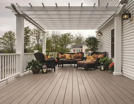 Decking - We can transform your home with a new Trex composite or wood deck. We can even build a covered deck, screened in porch, or sunroom of any design. Decking - We can transform your home with a new Trex composite or wood deck. We can even build a covered deck, screened in porch, or sunroom of any design.