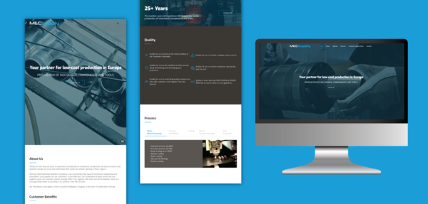 Web Design - MecSupply - MecSupply deals with the production of mechanical components and tools in Eastern and Southern Europe. The website they had previously was outdated and lacked most basic functions. The mobile website was not optimized and it looked distorted on some mobile devises. We understand that much of the web traffic these days comes from mobile devices. Keeping that in mind, we ensured that the mobile version of the website we created for them exceeded all expectations. The traffic has more than doubled and the interactions with the website are up 318% since the change of the design. Web Design - MecSupply - MecSupply deals with the production of mechanical components and tools in Eastern and Southern Europe. The website they had previously was outdated and lacked most basic functions. The mobile website was not optimized and it looked distorted on some mobile devises. We understand that much of the web traffic these days comes from mobile devices. Keeping that in mind, we ensured that the mobile version of the website we created for them exceeded all expectations. The traffic has more than doubled and the interactions with the website are up 318% since the change of the design.