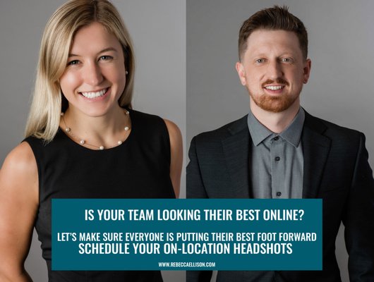 Corporate Headshots - Does your entire team need new headshots? I can come to you, create a pop up studio in your conference room and get up to date photos for your entire team. Corporate Headshots - Does your entire team need new headshots? I can come to you, create a pop up studio in your conference room and get up to date photos for your entire team.
