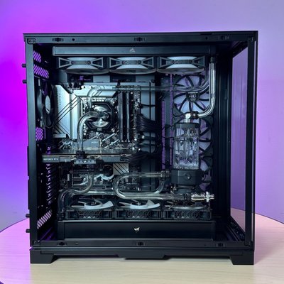 Another High End Custom Built Computer with Liquid Cooling - More and more customers are looking for that high end custom built pc with liquid cooling to maximize their gaming experience.