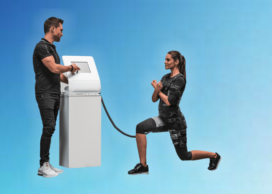 WHAT IS BODY20? - Body20 is a personalized, technology-based workout claiming to achieve results in just minutes per week. Their Electro-Muscle Stimulation (EMS) technology is said to create up to 150 times more muscle contractions compared to conventional training. When paired with their proprietary, personalized workout experience, they assert that you can achieve results in just 20 minutes, a timeframe equivalent to hours in a traditional gym. WHAT IS BODY20? - Body20 is a personalized, technology-based workout claiming to achieve results in just minutes per week. Their Electro-Muscle Stimulation (EMS) technology is said to create up to 150 times more muscle contractions compared to conventional training. When paired with their proprietary, personalized workout experience, they assert that you can achieve results in just 20 minutes, a timeframe equivalent to hours in a traditional gym.