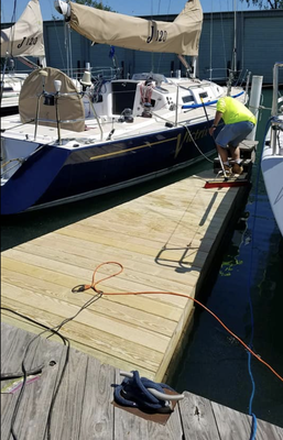 Dock Repair - Rising water levels is making updates to piers a necessity. We handle both small and large pier construction. Using high quality materials means that you can enjoy your new pier for many years to come. Call us today to discuss your options.