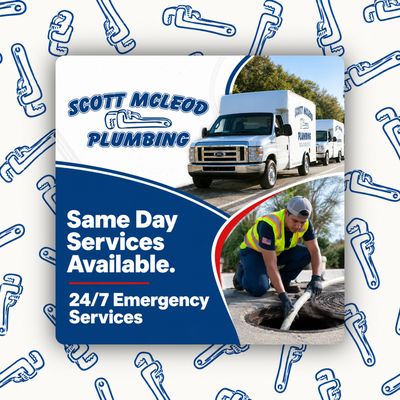Thank You - Scott McLeod Plumbing - Water, Gas & Sewer Plumbing Services Throughout the Inland Empire. Family Owned & Operated; We are proud to have served the Inland Empire community since 1980. You can count on our locally owned, family-operated plumbing company to have your back, always.
Homeowners in Rancho Cucamonga and the Inland Empire know they can count on Scott McLeod for solutions to all their plumbing problems.
We can help you with your home plumbing issues, no matter how big or small! From a new faucet to a whole new bathroom, we do it all! Whether you need slab leak repair or a new water heater, you can call on our plumbers any time, 24/7.
Scott McLeod Plumbing serves commercial clients throughout Southern California with a full complement of plumbing services. From fixture repair to full trenchless sewer replacement, our team of highly skilled plumbers is here to meet the needs of your business.
Connect with our team for professional plumbing services for your Inland Empire area company now!
Scott McLeod started his own plumbing company in 1980. With just a Toyota pickup truck, Scott began his mission of providing honest, reliable plumbing services to clients throughout the Inland Empire area. His work and his integrity really caught on over the years. Now, with 30 trucks and employees, the second generation of McLeods is running the business While it may be over 40 years later, our company is still run with honesty and integrity at the heart of every job we do.
Whether you need sewer line repairs, pressure regulators or water heater services,with our extensive service list, Scott McLeod has you covered! Some of our satisfied customers include:
-Taco Bell
-American Airlines
-Southwest Airlines
-Los Angeles Police Academy
-Nordstrom
-Chaffey College
-CBRE
-Southern California Edison
-Southern California Gas Company
-Arrowhead Credit Union
Check out our excellent reviews to see why we’ve been your trusted family plumber since 1980!
Reliable Residential Plumber in Rancho Cucamonga, CA
At some point, we all will experience some kind of plumbing issue in our homes. It is important to call on a professional to come to assess the problems at hand and offer solutions for them, so you can relax and enjoy your daily activities again. Scott McLeod Plumbing is here to help with all aspects of your residential plumbing in Rancho Cucamonga and throughout the SoCal area!
Our plumbers have the proper equipment and know-how to get the job done! Our team of certified professionals is on standby and ready to help with any plumbing issues you are facing in your home. With over 50,000 satisfied customers to our credit, our team here at Scott McLeod Plumbing always exemplifies excellent customer service and professionalism to ensure that you are completely satisfied.
We Fix a Wide Variety of Residential Plumbing Issues & we provide fast, professional solutions for any of these unwelcome home plumbing situations:
-Sewer & Drains
-Slow Draining Sinks or Drains
-Clogged Bath/Shower Drain
-Sewer System Backups
-Running Toilet
-Pipe Leaks
-Water Heaters
-Repairs
-Installation
-Gas Lines
-Leak Detection
-Repairs
-Installation
-Pressure Regulators
-Low or High Water Pressure
-Emergency Plumbing
Call us immediately if you have a burst pipe or other plumbing emergency.
If you run into any plumbing problems in your home, please call on the professionals at Scott McLeod Plumbing to come out and quickly fix the issue. If anyone inexperienced or unlicensed attempts to resolve it, it could make the problem worse, resulting in you spending more money.
As you know, there are many ways your plumbing can go wrong. These problems can cause a lot of damage and cost you a lot of money if they are not dealt with by true residential plumbing professionals in a timely manner. If you are experiencing any plumbing issues in your San Dimas area home, call us to schedule an appointment today!
We offer water heater repair and replacement services. If you are unsure whether or not you need a simple repair or if you need a new water heater installed, you should schedule an appointment with one of our service technicians to evaluate your water heater and determine the best course of action. Scott McLeod Plumbing will happily perform your repair or replacement on the same day so you can enjoy hot water again!
24/7 Emergency Plumbing Services For Inland Empire Homes & Businesses! Sometimes, plumbing emergencies arise out of nowhere. Pipes break, drains get clogged, toilets overflow and water heaters malfunction. When that happens, Scott McLeod Plumbing is here to help!
At Scott McLeod Plumbing, we are prepared for any and all plumbing emergencies and are available 24/7 in the Inland Empire, incl. San Bernadino and Upland. If you have a plumbing emergency, don’t hesitate to call us. We’ll get the job done quickly and efficiently, and make sure that the cause of the problem is completely solved and won’t return. Thank You - Scott McLeod Plumbing - Water, Gas & Sewer Plumbing Services Throughout the Inland Empire. Family Owned & Operated; We are proud to have served the Inland Empire community since 1980. You can count on our locally owned, family-operated plumbing company to have your back, always.
Homeowners in Rancho Cucamonga and the Inland Empire know they can count on Scott McLeod for solutions to all their plumbing problems.
We can help you with your home plumbing issues, no matter how big or small! From a new faucet to a whole new bathroom, we do it all! Whether you need slab leak repair or a new water heater, you can call on our plumbers any time, 24/7.
Scott McLeod Plumbing serves commercial clients throughout Southern California with a full complement of plumbing services. From fixture repair to full trenchless sewer replacement, our team of highly skilled plumbers is here to meet the needs of your business.
Connect with our team for professional plumbing services for your Inland Empire area company now!
Scott McLeod started his own plumbing company in 1980. With just a Toyota pickup truck, Scott began his mission of providing honest, reliable plumbing services to clients throughout the Inland Empire area. His work and his integrity really caught on over the years. Now, with 30 trucks and employees, the second generation of McLeods is running the business While it may be over 40 years later, our company is still run with honesty and integrity at the heart of every job we do.
Whether you need sewer line repairs, pressure regulators or water heater services,with our extensive service list, Scott McLeod has you covered! Some of our satisfied customers include:
-Taco Bell
-American Airlines
-Southwest Airlines
-Los Angeles Police Academy
-Nordstrom
-Chaffey College
-CBRE
-Southern California Edison
-Southern California Gas Company
-Arrowhead Credit Union
Check out our excellent reviews to see why we’ve been your trusted family plumber since 1980!
Reliable Residential Plumber in Rancho Cucamonga, CA
At some point, we all will experience some kind of plumbing issue in our homes. It is important to call on a professional to come to assess the problems at hand and offer solutions for them, so you can relax and enjoy your daily activities again. Scott McLeod Plumbing is here to help with all aspects of your residential plumbing in Rancho Cucamonga and throughout the SoCal area!
Our plumbers have the proper equipment and know-how to get the job done! Our team of certified professionals is on standby and ready to help with any plumbing issues you are facing in your home. With over 50,000 satisfied customers to our credit, our team here at Scott McLeod Plumbing always exemplifies excellent customer service and professionalism to ensure that you are completely satisfied.
We Fix a Wide Variety of Residential Plumbing Issues & we provide fast, professional solutions for any of these unwelcome home plumbing situations:
-Sewer & Drains
-Slow Draining Sinks or Drains
-Clogged Bath/Shower Drain
-Sewer System Backups
-Running Toilet
-Pipe Leaks
-Water Heaters
-Repairs
-Installation
-Gas Lines
-Leak Detection
-Repairs
-Installation
-Pressure Regulators
-Low or High Water Pressure
-Emergency Plumbing
Call us immediately if you have a burst pipe or other plumbing emergency.
If you run into any plumbing problems in your home, please call on the professionals at Scott McLeod Plumbing to come out and quickly fix the issue. If anyone inexperienced or unlicensed attempts to resolve it, it could make the problem worse, resulting in you spending more money.
As you know, there are many ways your plumbing can go wrong. These problems can cause a lot of damage and cost you a lot of money if they are not dealt with by true residential plumbing professionals in a timely manner. If you are experiencing any plumbing issues in your San Dimas area home, call us to schedule an appointment today!
We offer water heater repair and replacement services. If you are unsure whether or not you need a simple repair or if you need a new water heater installed, you should schedule an appointment with one of our service technicians to evaluate your water heater and determine the best course of action. Scott McLeod Plumbing will happily perform your repair or replacement on the same day so you can enjoy hot water again!
24/7 Emergency Plumbing Services For Inland Empire Homes & Businesses! Sometimes, plumbing emergencies arise out of nowhere. Pipes break, drains get clogged, toilets overflow and water heaters malfunction. When that happens, Scott McLeod Plumbing is here to help!
At Scott McLeod Plumbing, we are prepared for any and all plumbing emergencies and are available 24/7 in the Inland Empire, incl. San Bernadino and Upland. If you have a plumbing emergency, don’t hesitate to call us. We’ll get the job done quickly and efficiently, and make sure that the cause of the problem is completely solved and won’t return.
