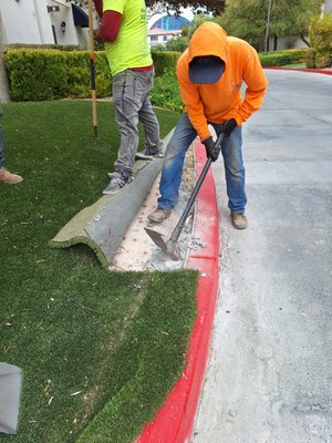 repair projects - this is a small job based on repair