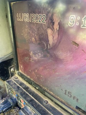 Main drain replacement. - We found a damaged pipe trough camera inspection. Located the damaged area. Cleaned the pipes. Repaired old broken pipe with new Abs piping. Main drain replacement. - We found a damaged pipe trough camera inspection. Located the damaged area. Cleaned the pipes. Repaired old broken pipe with new Abs piping.