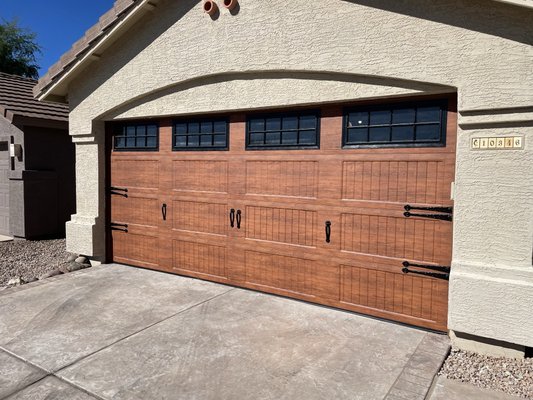 Carriage House Design Garage Doors - 24 gauge steel the heaviest most readably available option comes in white, brown, almond , sandstone colors and in either short or long panel design. Get yours today! Carriage House Design Garage Doors - 24 gauge steel the heaviest most readably available option comes in white, brown, almond , sandstone colors and in either short or long panel design. Get yours today!