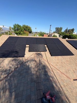 Solar Panel Installation, North Hollywood, CA - This 21-panel-project required a highly customized approach to navigate the home's complex roofline. Our team designed a "split-array" layout, utilizing multiple roof facets to maximize energy harvesting from different angles throughout the day. Instead of shying away from the tight spaces between hips and valleys, we engineered a solution that fits perfectly. We proved that a complex roof layout is no barrier to achieving energy independence. Solar Panel Installation, North Hollywood, CA - This 21-panel-project required a highly customized approach to navigate the home's complex roofline. Our team designed a "split-array" layout, utilizing multiple roof facets to maximize energy harvesting from different angles throughout the day. Instead of shying away from the tight spaces between hips and valleys, we engineered a solution that fits perfectly. We proved that a complex roof layout is no barrier to achieving energy independence.