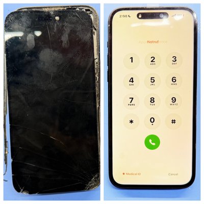 iPhone Screen Repair – Fast & Reliable Service - Customer came in with a cracked and unresponsive iPhone screen.
We replaced the damaged display with a high-quality screen and fully tested touch sensitivity, brightness, and Face ID functionality.
✅ Same-day repair
✅ High-quality replacement screen
✅ Fully tested before return
The device is now working like new.
📍 Local repair shop in Hoboken
🔧 Walk-ins welcome iPhone Screen Repair – Fast & Reliable Service - Customer came in with a cracked and unresponsive iPhone screen.
We replaced the damaged display with a high-quality screen and fully tested touch sensitivity, brightness, and Face ID functionality.
✅ Same-day repair
✅ High-quality replacement screen
✅ Fully tested before return
The device is now working like new.
📍 Local repair shop in Hoboken
🔧 Walk-ins welcome