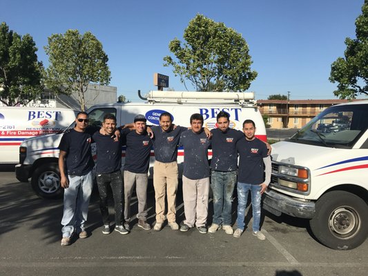Meet Our Team! - The equipment a company has is only as good as the people who operate it. That’s why Best Service technicians are all well trained and certified by the institute of Inspection, Cleaning and Restoration. Our technicians must undergo extensive education and testing and have the appropriate experience before they can join our team.