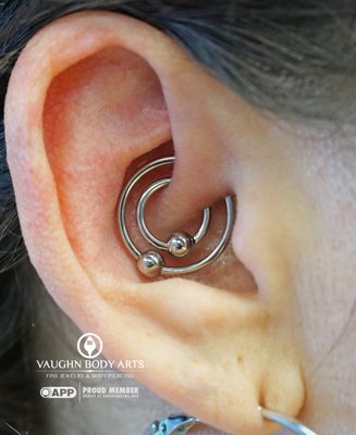 Some of our favorite ear piercings - The great thing about ears is that they're so unique. Every ear has its own distinctive shapes and size and no two are exactly the same.
We absolutely love working with clients to figure out what is going to look the best on their ears! Some of our favorite ear piercings - The great thing about ears is that they're so unique. Every ear has its own distinctive shapes and size and no two are exactly the same.
We absolutely love working with clients to figure out what is going to look the best on their ears!