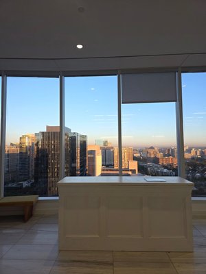 Beautiful view from the 17th floor on a Downtown Dallas office move. - This was a 2 day job that required us to move several desks, chairs and miscellaneous items to make room for an event. On Day 2 we moved the items back to their original positions inside the office. Beautiful view from the 17th floor on a Downtown Dallas office move. - This was a 2 day job that required us to move several desks, chairs and miscellaneous items to make room for an event. On Day 2 we moved the items back to their original positions inside the office.