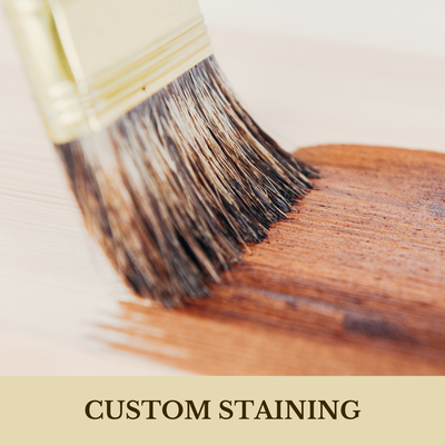 Custom Staining - Whether you are looking to refresh your current floors or install new hardwood flooring, we provide our custom staining services. Staining is a great option to achieve beautiful custom hardwood flooring. Our staining services allow your to create a color and tone that perfectly match your preferences. Custom Staining - Whether you are looking to refresh your current floors or install new hardwood flooring, we provide our custom staining services. Staining is a great option to achieve beautiful custom hardwood flooring. Our staining services allow your to create a color and tone that perfectly match your preferences.