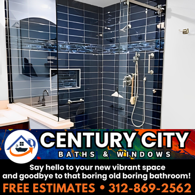 Bathroom Remodel Project - FRESHEN THINGS UP WITH CENTURY CITY BATHS 🥰

Here's a look at a project we did last year!

Transform your space with us today! ✨

GET IN TOUCH with us here:
🌐 https://www.centurycitybaths.com/?utm_source=yelp
📧 info@centurycitybaths.com
📞 +1 312-869-2562

We look forward to working with you!