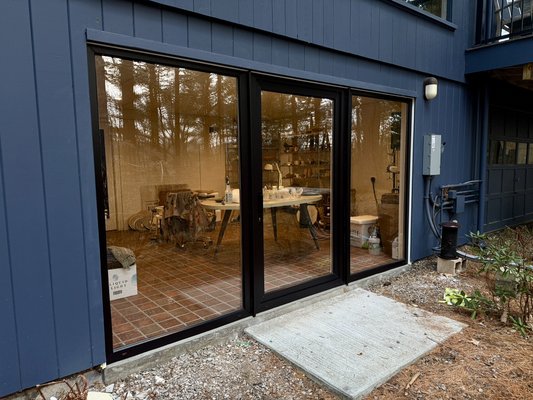 Patio Door - Equipped with premium glazing, our patio doors protect against UV radiation and minimize solar heat gain. This feature is crucial for keeping your indoor environment cool and comfortable while preventing sun damage to interior decor, all without sacrificing the natural light that enhances your home's ambiance.