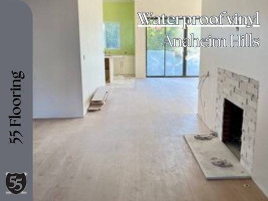 Waterproof vinyl, Anaheim Hills by 55 Flooring - 55 Flooring recently installed waterproof vinyl flooring in Anaheim Hills, California, delivering a stylish and resilient solution for the home. This project showcases their expertise in providing high-quality, durable flooring options tailored to meet clients' needs. Waterproof vinyl, Anaheim Hills by 55 Flooring - 55 Flooring recently installed waterproof vinyl flooring in Anaheim Hills, California, delivering a stylish and resilient solution for the home. This project showcases their expertise in providing high-quality, durable flooring options tailored to meet clients' needs.