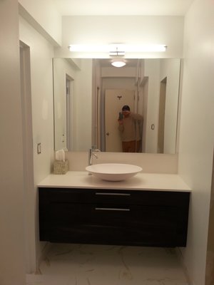 Sutton Place Bathroom Renovation, Porcelanosa large format - Sutton Place Bathroom Renovation, Porcelanosa large format Sutton Place Bathroom Renovation, Porcelanosa large format - Sutton Place Bathroom Renovation, Porcelanosa large format