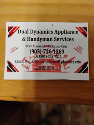 All East Texas Appliance Repair Services an Handyman Jobs - **Reliable Appliance Repair Service**
At Reliable Appliance Repair, we pride ourselves on delivering top-notch service to our valued customers. With over 15 years of experience in the industry, our team of certified technicians is equipped to handle a wide range of appliance issues, from refrigerators and washers to ovens and dishwashers.
**Why Choose Us?**
- **Prompt and Efficient Service**: We understand that a malfunctioning appliance can disrupt your daily routine. That’s why we offer same-day and next-day service to get your appliances back up and running as quickly as possible.
- **Transparent Pricing**: Our pricing is straightforward and competitive. We provide detailed estimates before any work begins, ensuring you know exactly what to expect without any hidden fees.
- **Quality Repairs Guaranteed**: We stand behind our work with a comprehensive warranty on parts and labor. Your satisfaction is our priority, and we won’t rest until your appliances are functioning properly.
- **Friendly Customer Support**: Our customer service team is always ready to assist you, answering any questions and providing support throughout the repair process. We value your time and strive to make your experience as smooth as possible.
- **Wide Range of Expertise**: Our technicians are trained to repair all major brands and models, ensuring that we can tackle any appliance challenge you may face.
- **Licensed and Insured**: For your peace of mind, our company is fully licensed and insured, guaranteeing a safe and professional service.
At Reliable Appliance Repair, we’re committed to providing exceptional service that you can trust. Contact us today to schedule your appliance repair and experience the difference! All East Texas Appliance Repair Services an Handyman Jobs - **Reliable Appliance Repair Service**
At Reliable Appliance Repair, we pride ourselves on delivering top-notch service to our valued customers. With over 15 years of experience in the industry, our team of certified technicians is equipped to handle a wide range of appliance issues, from refrigerators and washers to ovens and dishwashers.
**Why Choose Us?**
- **Prompt and Efficient Service**: We understand that a malfunctioning appliance can disrupt your daily routine. That’s why we offer same-day and next-day service to get your appliances back up and running as quickly as possible.
- **Transparent Pricing**: Our pricing is straightforward and competitive. We provide detailed estimates before any work begins, ensuring you know exactly what to expect without any hidden fees.
- **Quality Repairs Guaranteed**: We stand behind our work with a comprehensive warranty on parts and labor. Your satisfaction is our priority, and we won’t rest until your appliances are functioning properly.
- **Friendly Customer Support**: Our customer service team is always ready to assist you, answering any questions and providing support throughout the repair process. We value your time and strive to make your experience as smooth as possible.
- **Wide Range of Expertise**: Our technicians are trained to repair all major brands and models, ensuring that we can tackle any appliance challenge you may face.
- **Licensed and Insured**: For your peace of mind, our company is fully licensed and insured, guaranteeing a safe and professional service.
At Reliable Appliance Repair, we’re committed to providing exceptional service that you can trust. Contact us today to schedule your appliance repair and experience the difference!