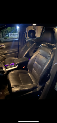 Interior Detailing - Our interior detailing consist of spending as much time as needed to vacuum and shampoo all carpets, clean and condition seats and clean all consoles. We seal the deal with a nice layer of shiny protectant Interior Detailing - Our interior detailing consist of spending as much time as needed to vacuum and shampoo all carpets, clean and condition seats and clean all consoles. We seal the deal with a nice layer of shiny protectant