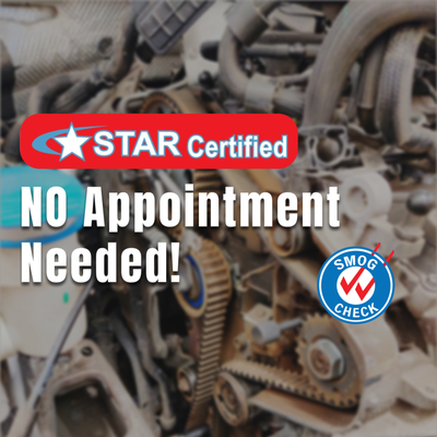 Star Certified, Test Only - Come in Today, No Appointment needed!