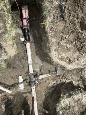 Large HOA mainline repair. - S.P.S. Technicians repaired a crucial 3” mainline broken for the 3rd time previously repaired many times over.
O
Our experienced technicians used 3” MJ fittings to ensure this 3” mainline 3 can stand the test of time.
You can count on us for any of your Irrigation needs. Large HOA mainline repair. - S.P.S. Technicians repaired a crucial 3” mainline broken for the 3rd time previously repaired many times over.
O
Our experienced technicians used 3” MJ fittings to ensure this 3” mainline 3 can stand the test of time.
You can count on us for any of your Irrigation needs.
