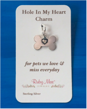Hole In My Heart - “The best thing to hold onto in life is each other” … Audrey Hepburn
My dad Jake makes all of our hand stamped charms. One night he brought the one on the left to me and said, “do you think anyone will want one? It’s for people like me with a hole in their heart missing a loved one everyday.” I replied I didn’t know and would ask folks on social media. The response was overwhelmingly positive.
When I listed them for sale I had people driving over to my house within an hour to buy them. They have been featured on multiple local newscasts. Some folks like a second or third hole punched for multiple loved ones. Shoppers requested and we now offer ones for a horse, dog and a cat. Hole In My Heart - “The best thing to hold onto in life is each other” … Audrey Hepburn
My dad Jake makes all of our hand stamped charms. One night he brought the one on the left to me and said, “do you think anyone will want one? It’s for people like me with a hole in their heart missing a loved one everyday.” I replied I didn’t know and would ask folks on social media. The response was overwhelmingly positive.
When I listed them for sale I had people driving over to my house within an hour to buy them. They have been featured on multiple local newscasts. Some folks like a second or third hole punched for multiple loved ones. Shoppers requested and we now offer ones for a horse, dog and a cat.
