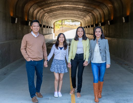 Family Portrait at Jeffrey Open Space - This beautiful family wanted to update their famiy portraits. The photos came out so beautiful, great backdrop at the Jeffrey Open Space Trails on a beautiful sunny afternoon.