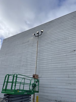 Led Lights - Medal Halide light converted to Led Led Lights - Medal Halide light converted to Led