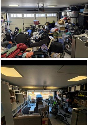 Garage Organizing - Garage jobs I have done