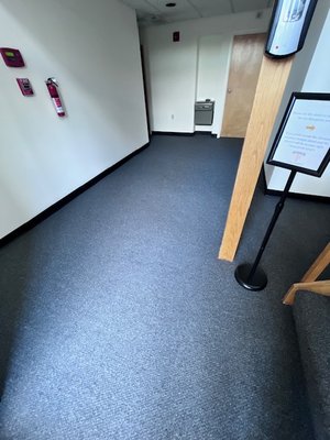 Commercial Carpet & Hardwood Job - This project involved water damage and was referred to us by Crystal Restoration. We completed the hardwood flooring on the balcony and the carpet installation on two separate occasions. Because this was an active law firm, all work had to be completed on Saturdays to accommodate their business hours and minimize disruption to their operations. Commercial Carpet & Hardwood Job - This project involved water damage and was referred to us by Crystal Restoration. We completed the hardwood flooring on the balcony and the carpet installation on two separate occasions. Because this was an active law firm, all work had to be completed on Saturdays to accommodate their business hours and minimize disruption to their operations.