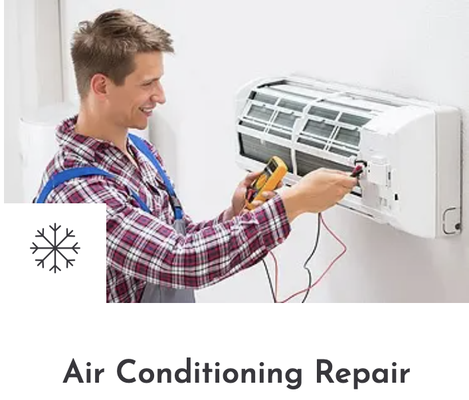 AIR CONDITIONING REPAIR - Keep your indoor comfort at its best with our expert air conditioning repair services, ensuring your cooling system operates efficiently year-round.