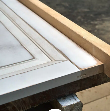 Option #3 = Custom Cabinet Doors - Take advantage of custom-built cabinetry specifically designed for your kitchen, bathroom, or laundry room (cabinet frames, cabinet doors, and drawers). Avoid the hassles of cheaply made cabinets that may be damaged in shipping or lack the quality you deserve. We are custom cabinet makers highly rated on Google by our customers.