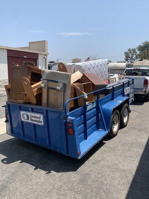 Storage Clean Out and Junk Removal - We emptied out an entire storage filled with old furniture , mattresses and miscellaneous household items Storage Clean Out and Junk Removal - We emptied out an entire storage filled with old furniture , mattresses and miscellaneous household items
