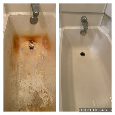 Rusty Restroom - We did a deep clean on a rusted up restroom that came pretty clean after some scrubbing! Rusty Restroom - We did a deep clean on a rusted up restroom that came pretty clean after some scrubbing!