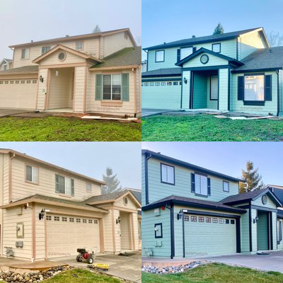 Dry Rot and Siding Repair + Wash and Paint - This project included dry rot and siding repairs including replacement of much of the caulking. Pressure washed, painted, and finished this client’s home transformed from drab to delightful.
.
.
.
#beforeandafter #jlmpainting #jlmpaintinginc #drab #delightful #dryrotrepair #sidingrepair #caulking #pressurewashing #paint #painting #contractor #construction #repair Dry Rot and Siding Repair + Wash and Paint - This project included dry rot and siding repairs including replacement of much of the caulking. Pressure washed, painted, and finished this client’s home transformed from drab to delightful.
.
.
.
#beforeandafter #jlmpainting #jlmpaintinginc #drab #delightful #dryrotrepair #sidingrepair #caulking #pressurewashing #paint #painting #contractor #construction #repair