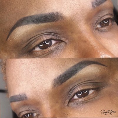 Hombre Powder Brows - Semi-Permanent Natural Brow lasting up 12 months.